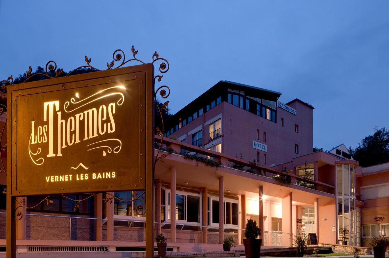 Hotel Les Sources Vernet-les-Bains Kültér fotó